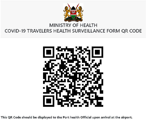 qr code travel health