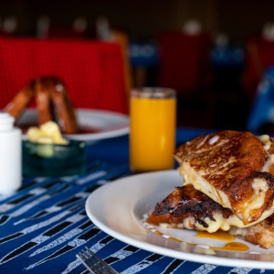 Mahlzeit im Camp