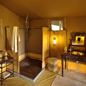 Luxury Safari Tent Badezimmer