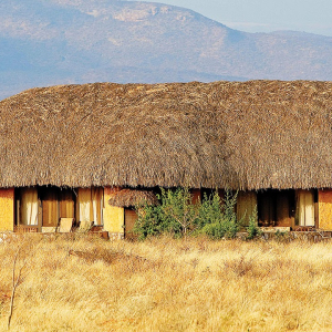 Samburu Cottage von Außen