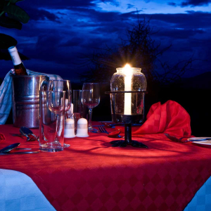 Abendessen im Mondschein