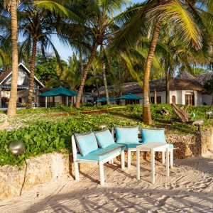 Sitzmöglichkeit am Strand