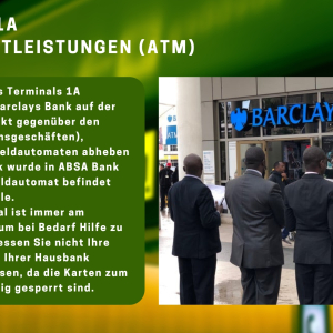 Terminal 1A Bankdienstleistung